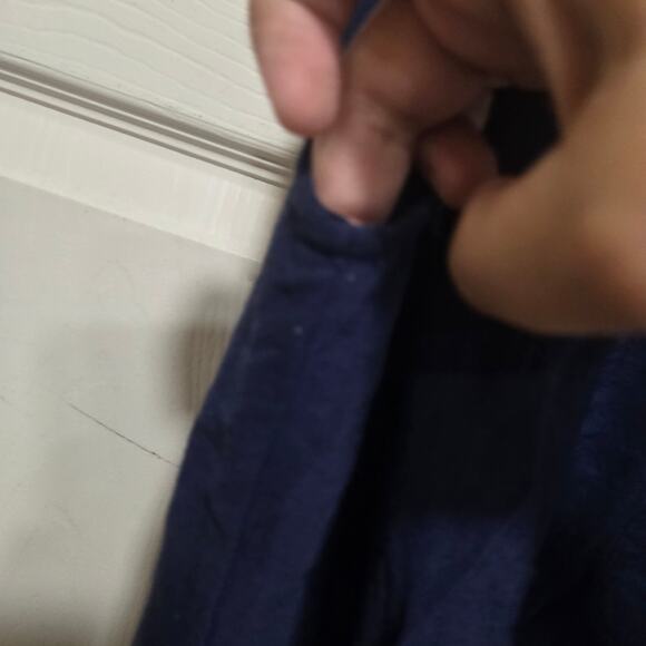 Rachel Rachel Roy Navy Draped Sleeveless Pocket Dress Size 6 - Picture 5 of 6